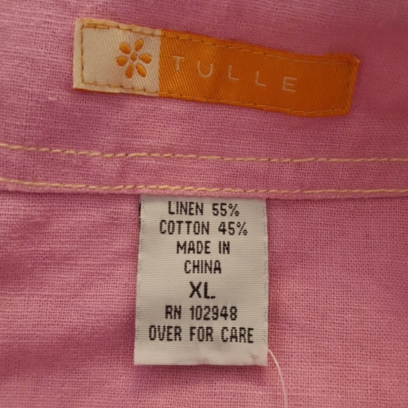 New Pink A Line Skirt Ruffle Hem - Picture 5 of 6